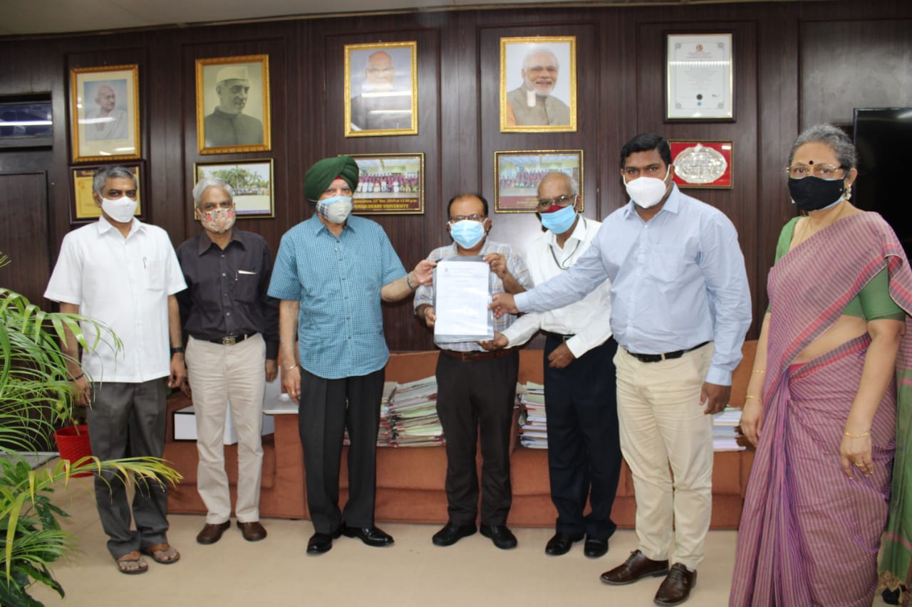 Pondicherry University has issued NOC and In principle approval to Pondicherry University has issued NOC and In principle approval to