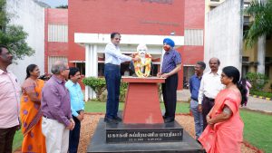 Mahakavi remembered on his birthday at the School of Tamil, Pondicherry University
