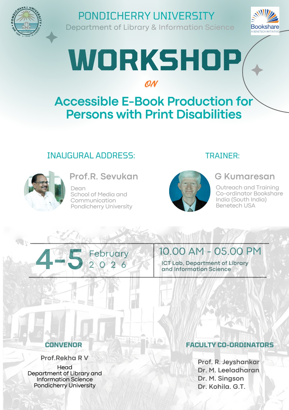 Workshop on “Accessible E-Book Production for Persons with Print ...